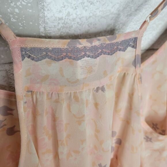 Victoria's Secret Peachy Pink Chiffon Nightie - Picture 5 of 5